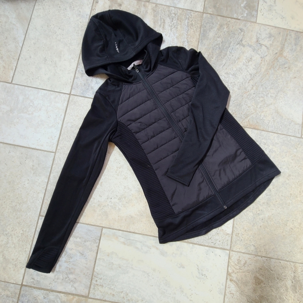 Tuff Athletics Women’s Black Fleece Running Jacket